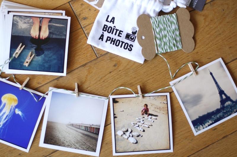 Impression des photos smartphone et Instagram avec La Boîte à Photos de Printklub ©aunomi