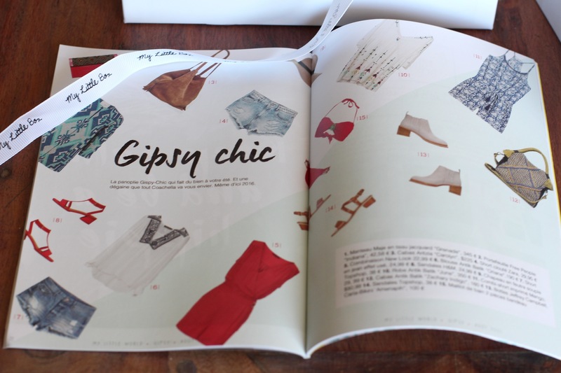 Contenu My Little Gipsy Box avec Antik Batik août 2015